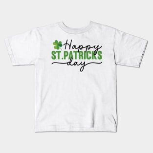 Happy St Patrick's Day Kids T-Shirt